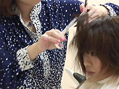 緊張感が手に取るように伝わってくる!盗髪塾 第3髪 ユウカ